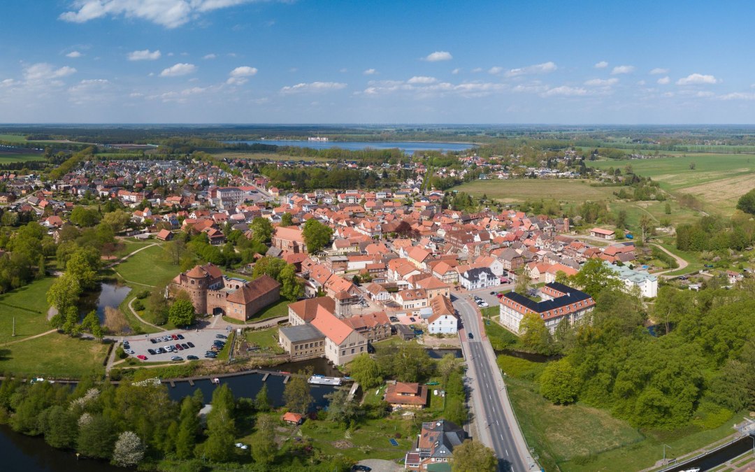 Luchtfoto Neustadt-Glewe, © (c) SEB Fotographie