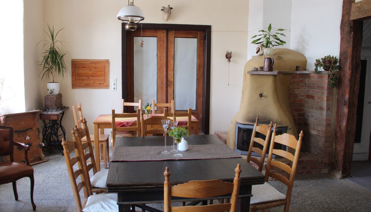 Landelijke salon "WeinReich, © Silke Voss Landelijke salon "WeinReich, © Silke Voss