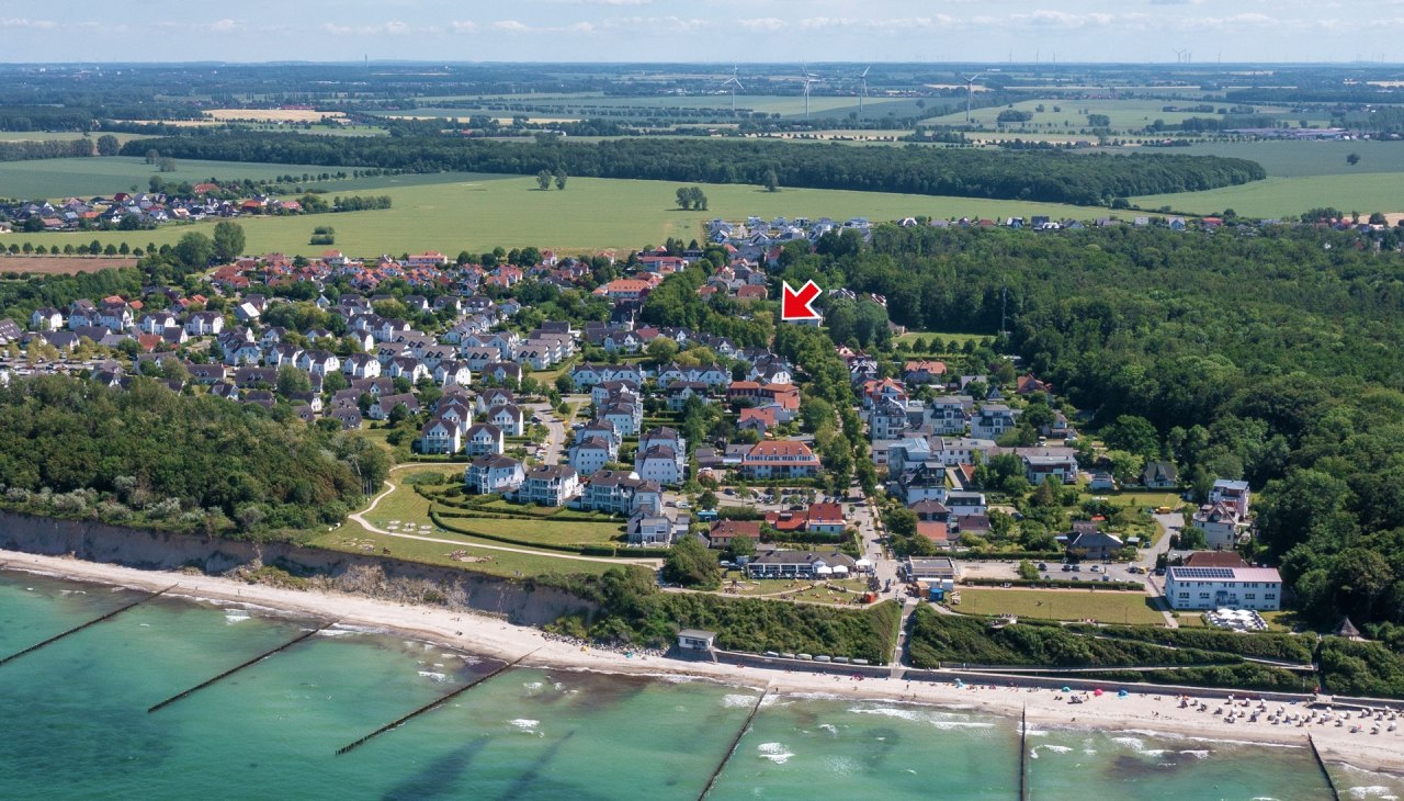 Locatie kustplaats aan de Oostzee Nienhagen, &copy; Ostseetraum Ferienwohnungen
