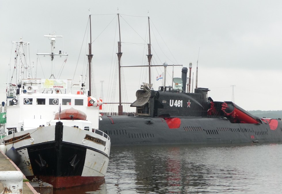 Onderzeeër in de haven van Peenemünde, © Sabrina Wittkopf-Schade