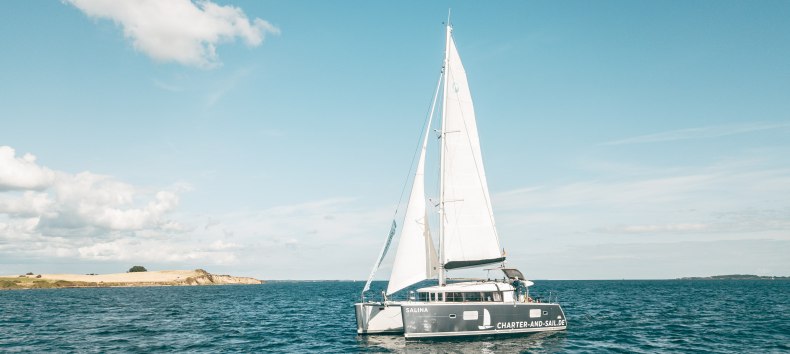 Sailing fun with catamaran in the Danish South Sea // &copy; Eric Beck