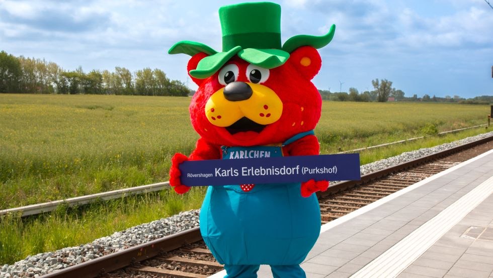 Train station Karls Erlebnisdorf, &copy; Karls Markt OHG