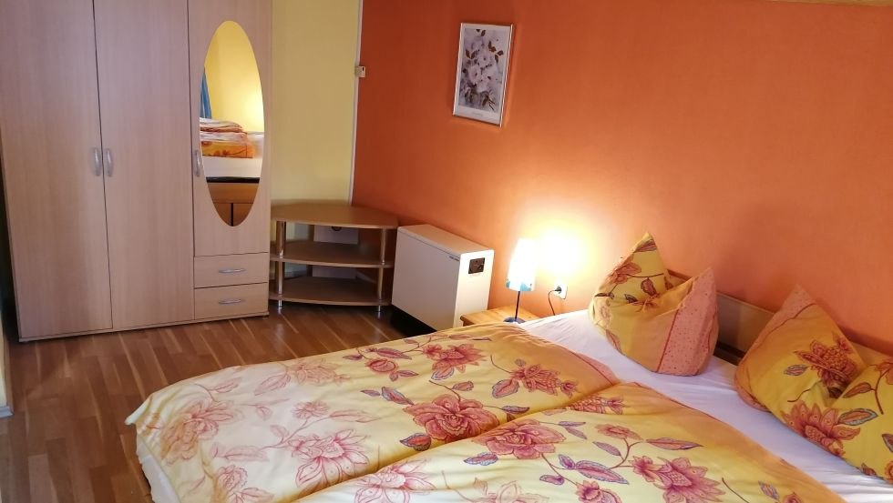 Slaapkamer in Bungalow Kr&ouml;pelin, &copy; G&uuml;nter Schubert