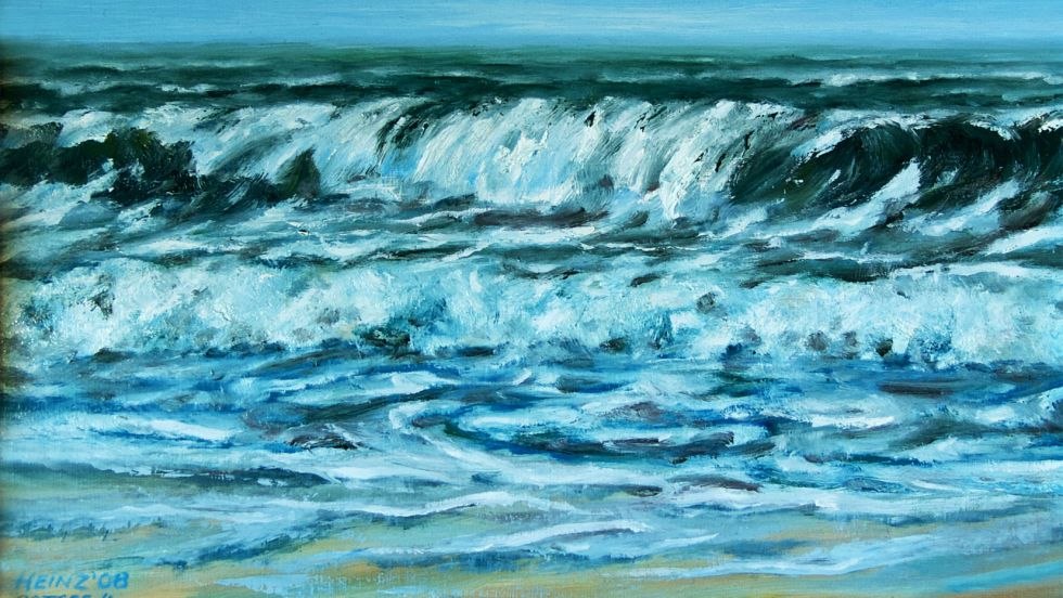 Oil on wood/ 2008/ 50 x 40 cm, © Matthias Heinz