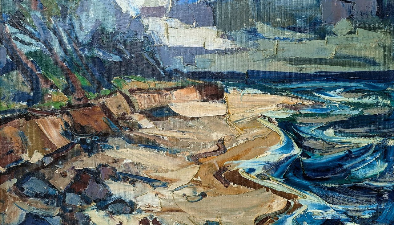 Tom Beyer "Na plaży", © Ralf Waschkau