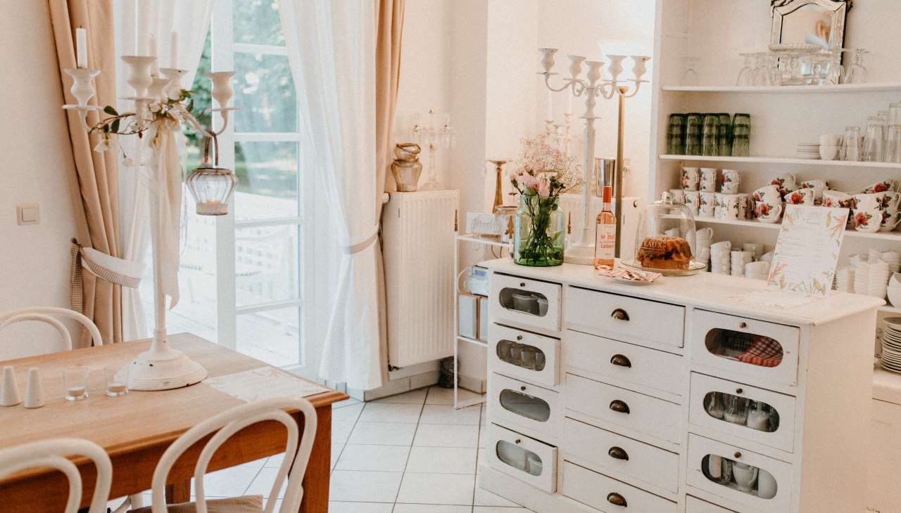 Landelijke keuken in het Krimvitz landhuis, © Gutshaus Krimvitz