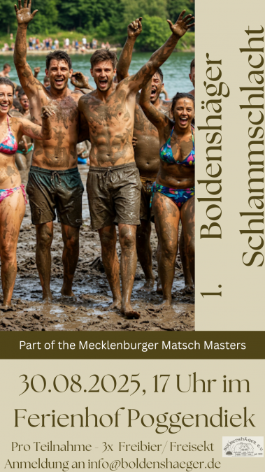 Mud fight poster, © DS