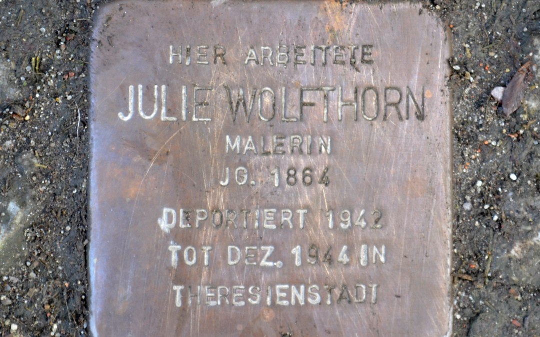 Julie Wolfthorn's stumbling block, © Hiddenseer Hafen- und Kurbetrieb