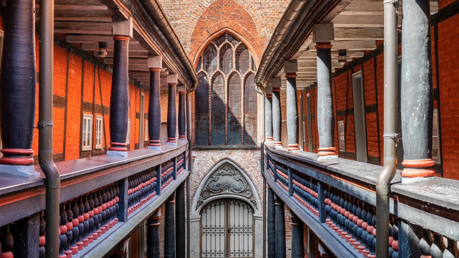 Het Heilgeistkloster is geen klooster, maar was een middeleeuwse sociale nederzetting voor de armen en een soort bejaardentehuis., © TMV/Tiemann