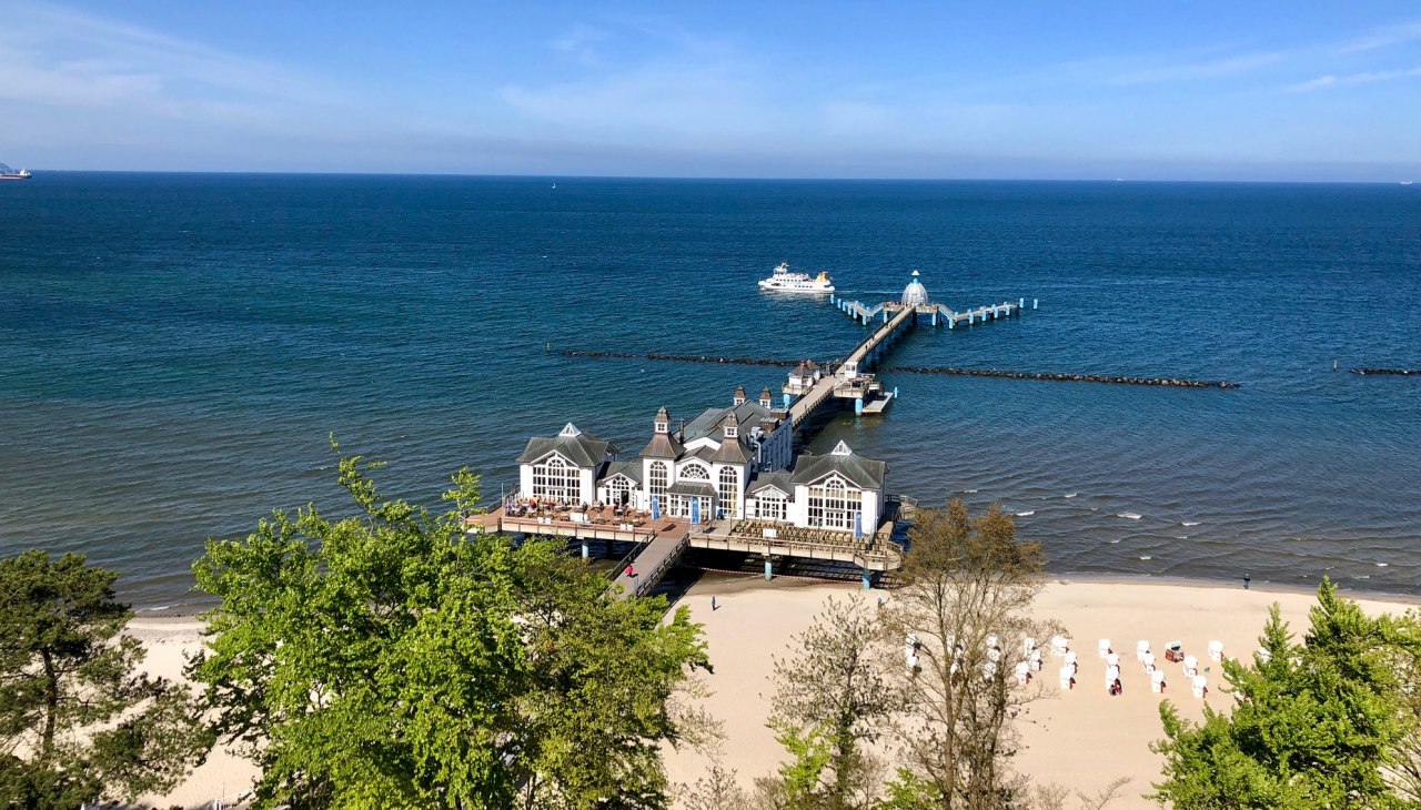 Directly at the Sellin pier, © arcona_Nico Offermann Directly at the Sellin pier, © arcona_Nico Offermann