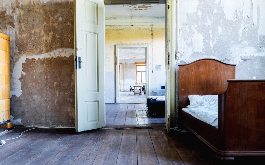 Een van de kamers in het Rossin landhuis, © Verein Schlösser und Herrenhäuser MV / Lars  Schoenherr