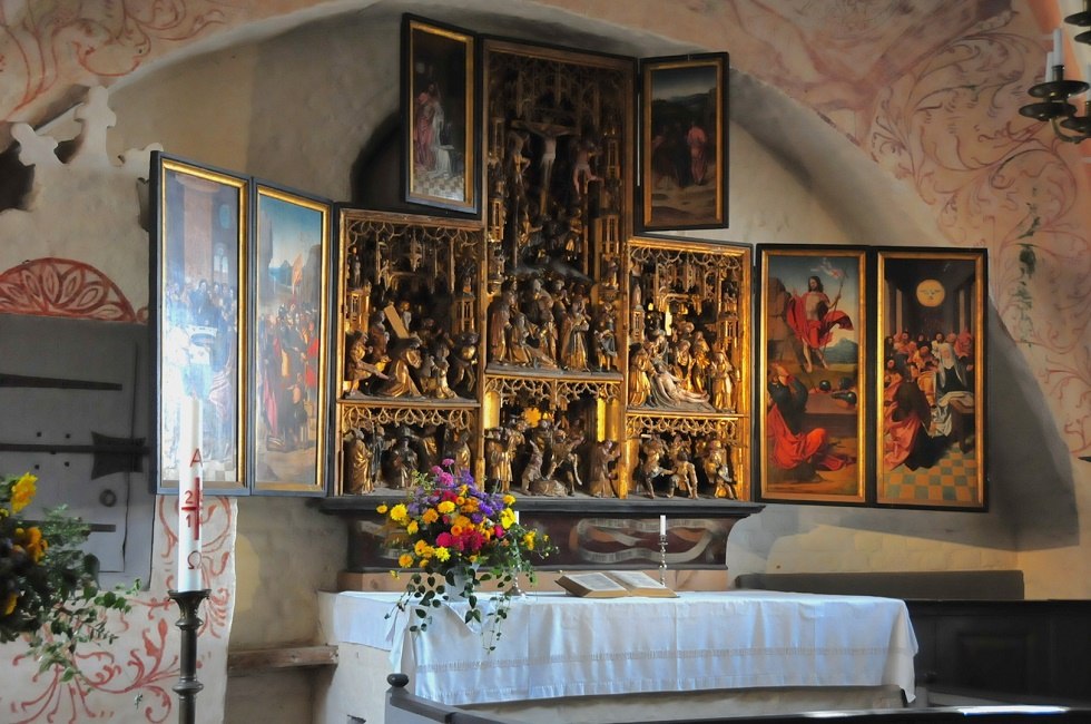 Kościół Mariacki Waase / Ummanz, © Tourismuszentrale Rügen Kościół Mariacki Waase / Ummanz, © Tourismuszentrale Rügen