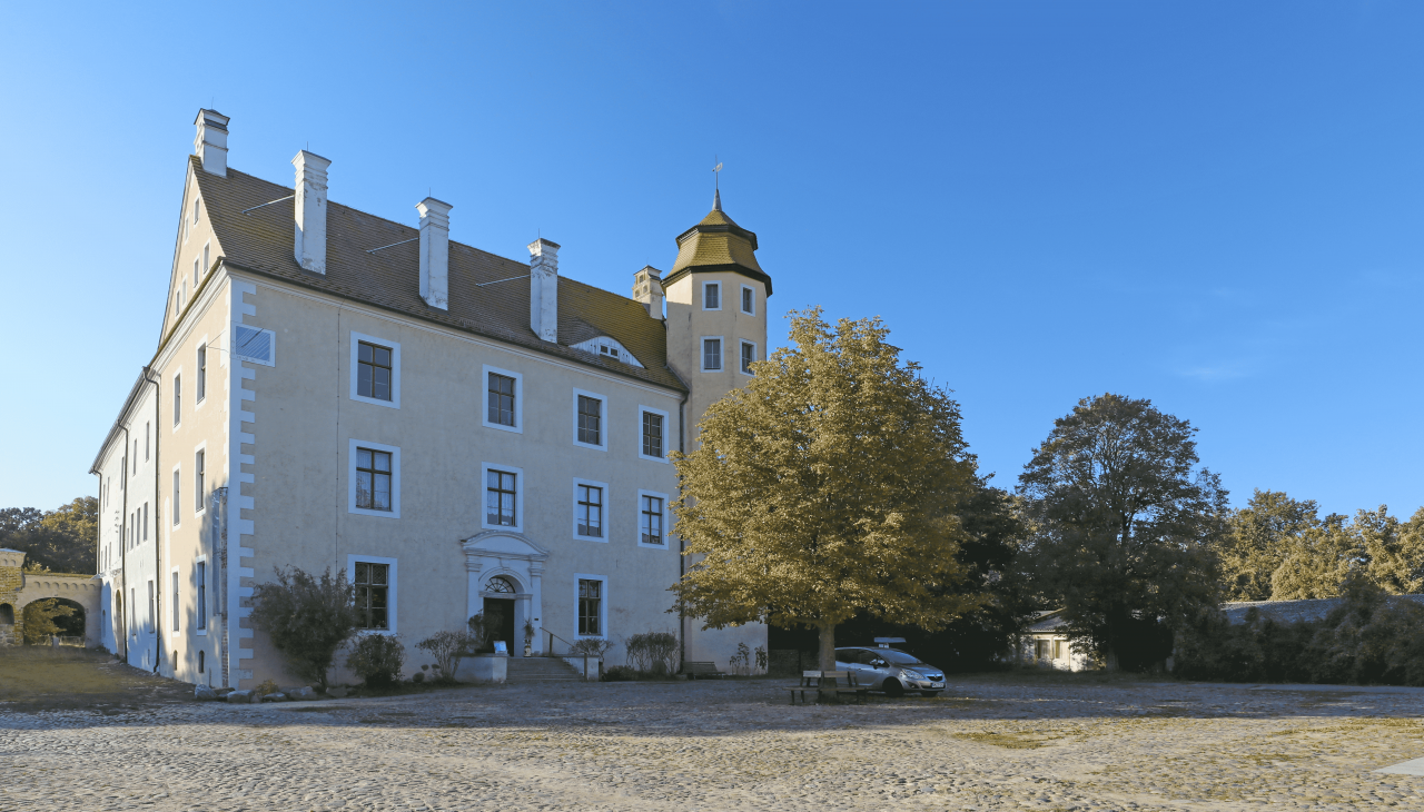 Widok zamku z boku, © TMV/Gohlke Widok zamku z boku, © TMV/Gohlke