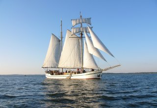 Die »Weisse Düne« // © Weisse Düne Segeltouren Die »Weisse Düne« // © Weisse Düne Segeltouren
