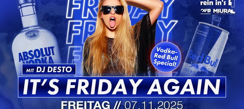 IT'S FRIDAY AGAIN!, © Werbezentrum MV GmbH IT'S FRIDAY AGAIN!, © Werbezentrum MV GmbH