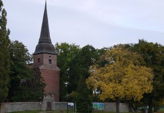 Służył jako motyw dla Lyonela Feiningera i jest jednym z przystanków na trasie Usedom Feininger Cycle Tour. // © Sven Fischer Służył jako motyw dla Lyonela Feiningera i jest jednym z przystanków na trasie Usedom Feininger Cycle Tour. // © Sven Fischer