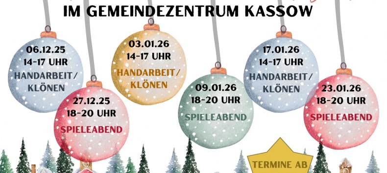 © Gemeinde Kassow © Gemeinde Kassow