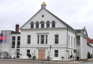 The classicist theater of the city of Putbus. // © Tourismuszentrale Rügen The classicist theater of the city of Putbus. // © Tourismuszentrale Rügen