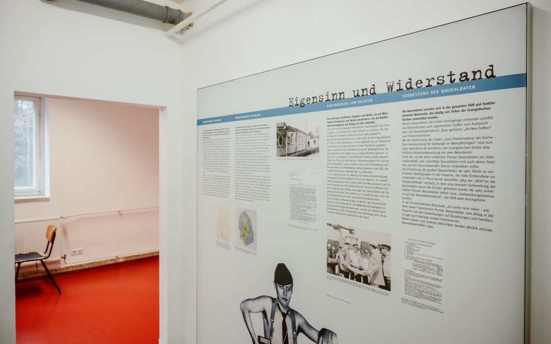 Speciale tentoonstelling in het Prora Documentatiecentrum, © Binzer Bucht Tourismus | Christian Thiele