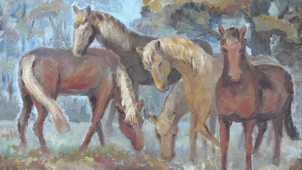 Paardengroep, &copy; Lilian Bremer