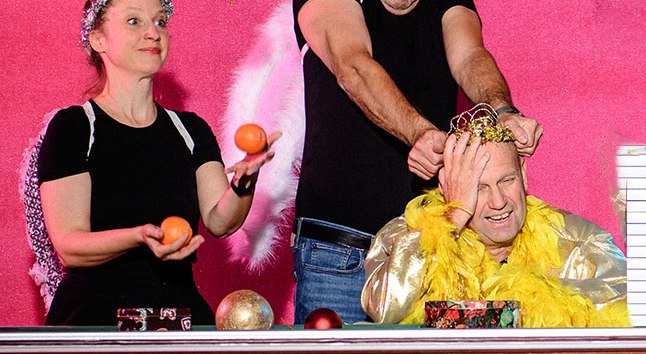 Theatersport viert Kerstmis, © Peter van Heesen Theatersport viert Kerstmis, © Peter van Heesen