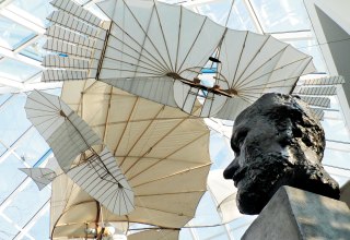 Der Traum vom Fliegen mit dem Lilienthalgleiter // &copy; Wittig