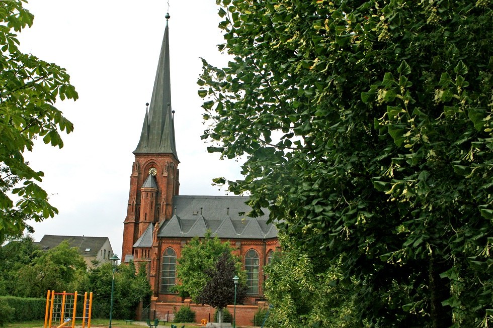 Uitzicht op de kerk, © Sabrina Wittkopf-Schade