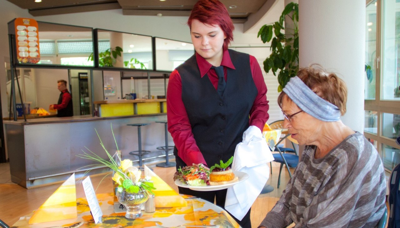 Training cafeteria of the BBW Greifswald, © BBW Greifswald/Henry Dramsch