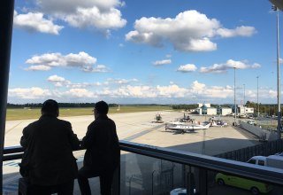 Uitzicht op het Mecklenburg ParkLand // &copy; Christin Hannemann