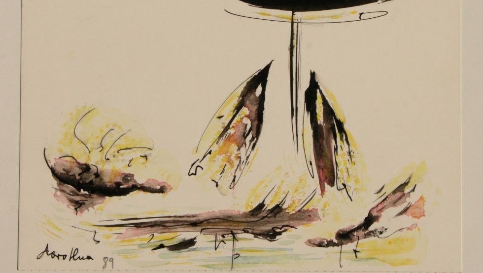 Inktschilderen en aquarelleren, &copy; D. Berndt