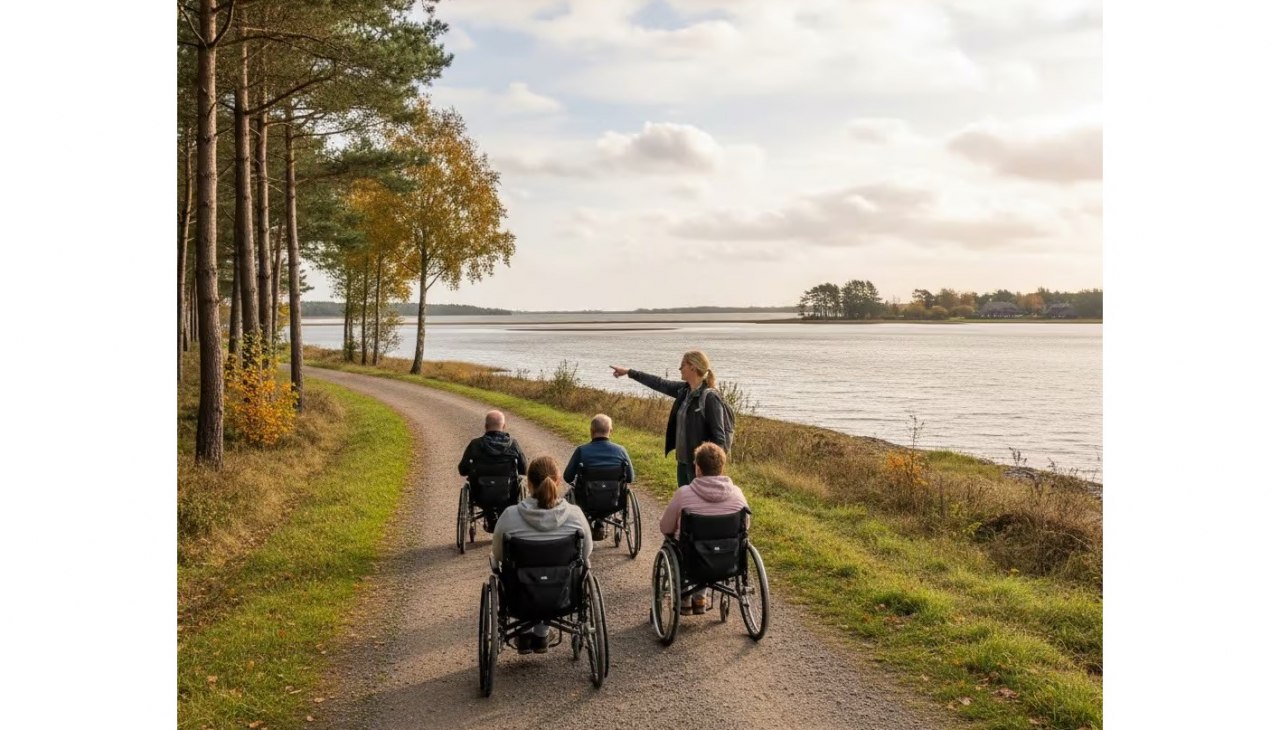 wheelchair, &copy; Gemeinde Ostseebad Glowe