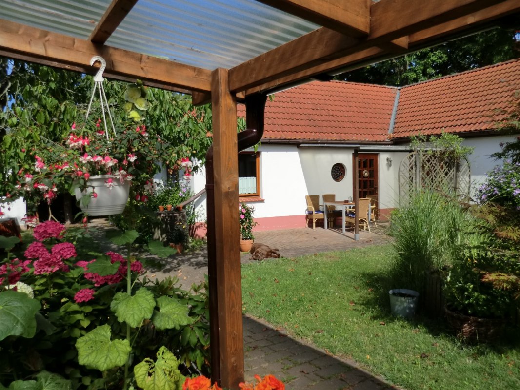 Uitzicht op de vakantiewoning, © Petra Asmuss Uitzicht op de vakantiewoning, © Petra Asmuss