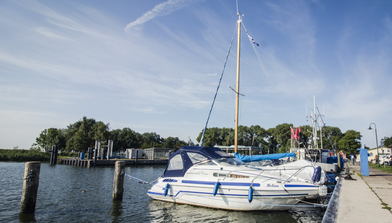 Przystań dla każdego w Altwarp, © tvv@philipp_schulz Przystań dla każdego w Altwarp, © tvv@philipp_schulz