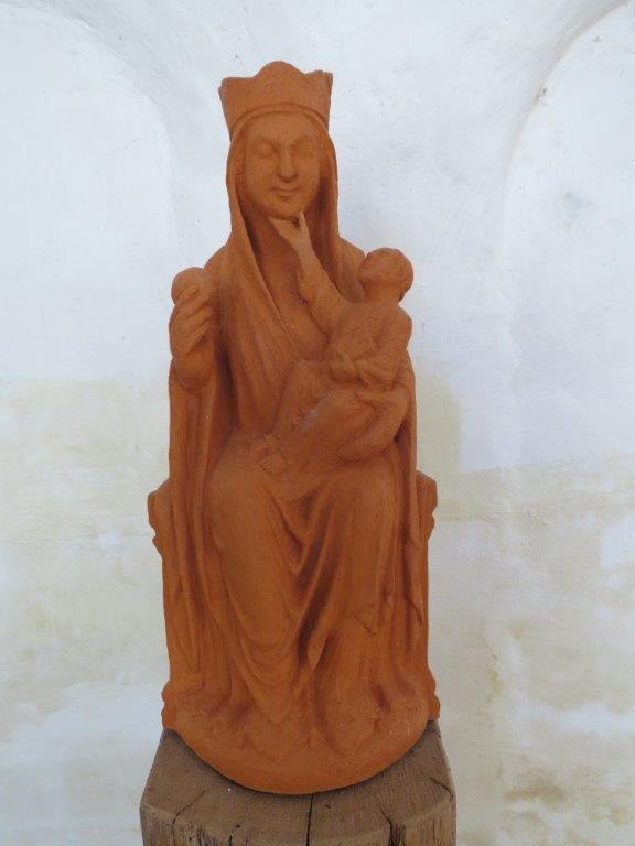 Wolkwitz Madonna, replica in clay by Gerti Bauer // &copy; A. Groh