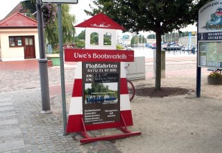Sign at the harbor, &copy; Sabrina Wittkopf-Schade