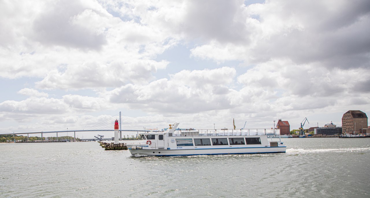 Experience the Hanseatic City of Stralsund from the water // © Weiße Flotte GmbH Experience the Hanseatic City of Stralsund from the water // © Weiße Flotte GmbH