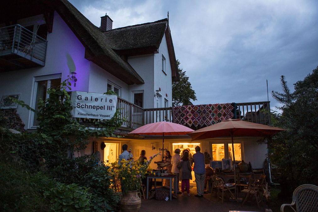Galerie Schnepel III na Długiej Nocy Sztuki, © Kurverwaltung Ahrenshoop · Foto voigt&kranz UG, Prerow
