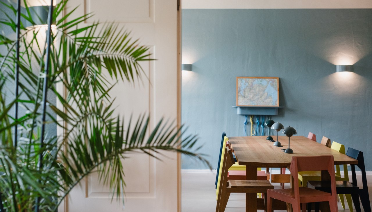 Co-working room, © St. Oberholz / Nils Hasenau