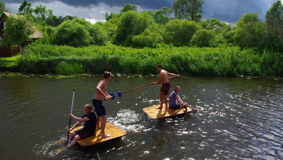 The fishing festival on the Recknitz - the battle for the Borenst&auml;ker Cup // &copy; Anglerverein "An der Recknitz"/Klaus Schwandt