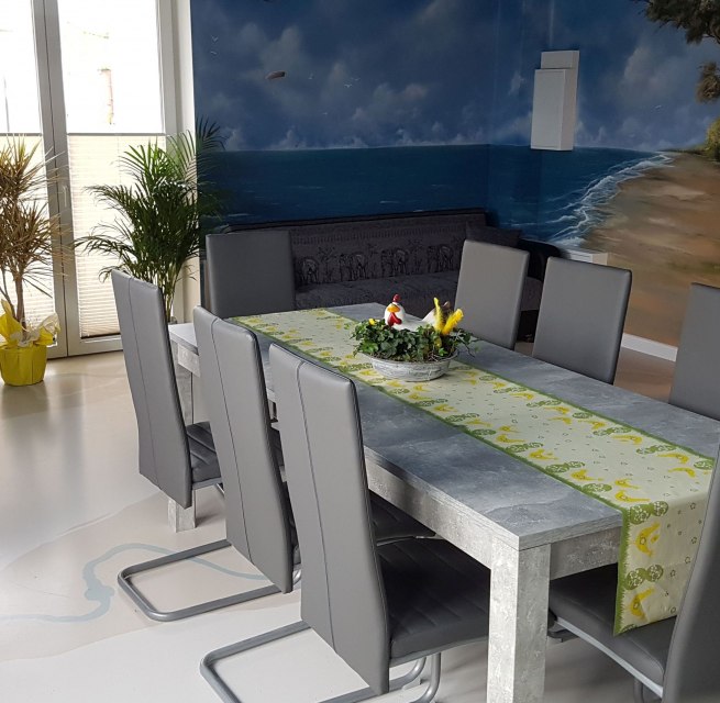 Ontspannende vakantie-uurtjes in de moderne gemeenschappelijke ruimte, © Familie Lasner Ontspannende vakantie-uurtjes in de moderne gemeenschappelijke ruimte, © Familie Lasner