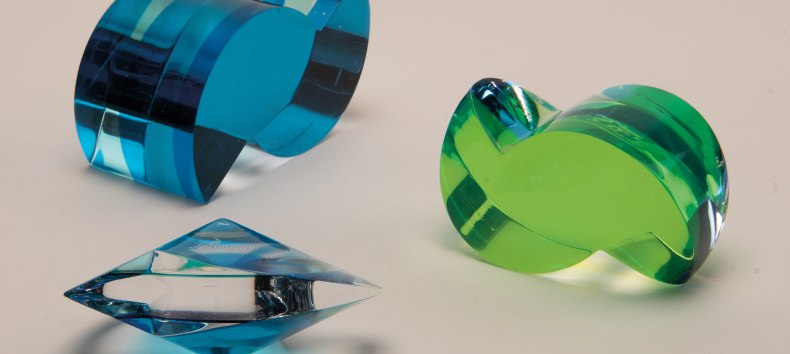 The fine line between absolute form and functional design, acrylic glass, Diploma 2019 // &copy; Foto: A. Wippermann