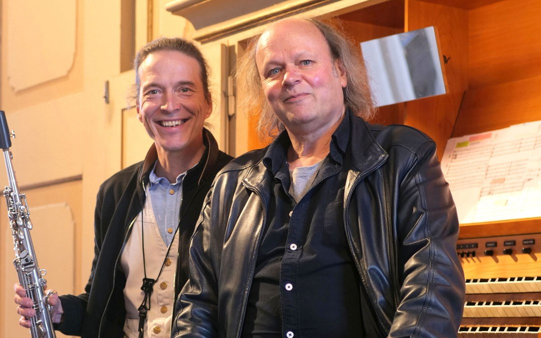 Saxofonist Gert Anklam en organist Volker Jaekel, © Ingrid Hoberg