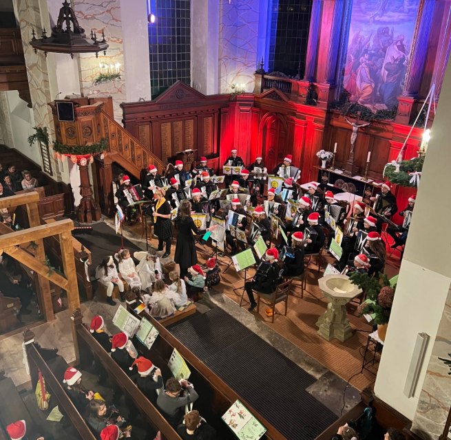 The Tastenmäuse in the Schelfkirche Schwerin, © Carina Loose