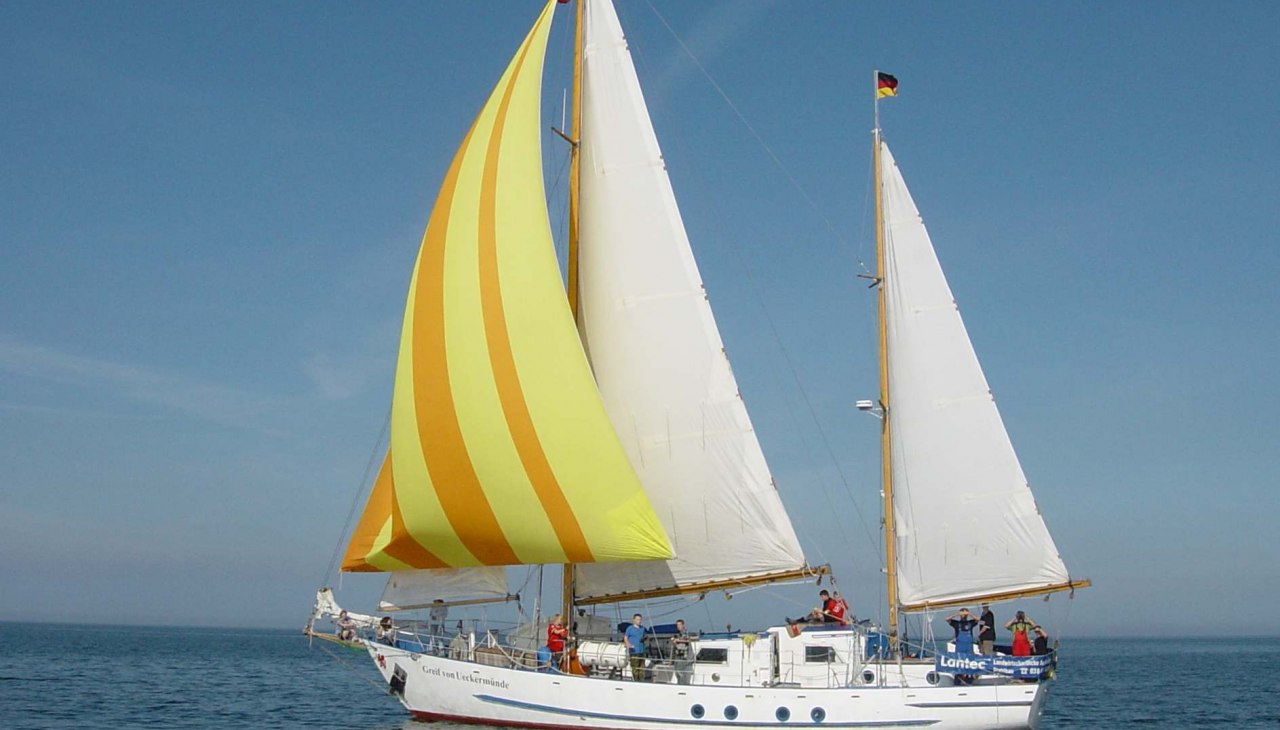 Gryf z Ueckermünde, © Schiffsführung 2004