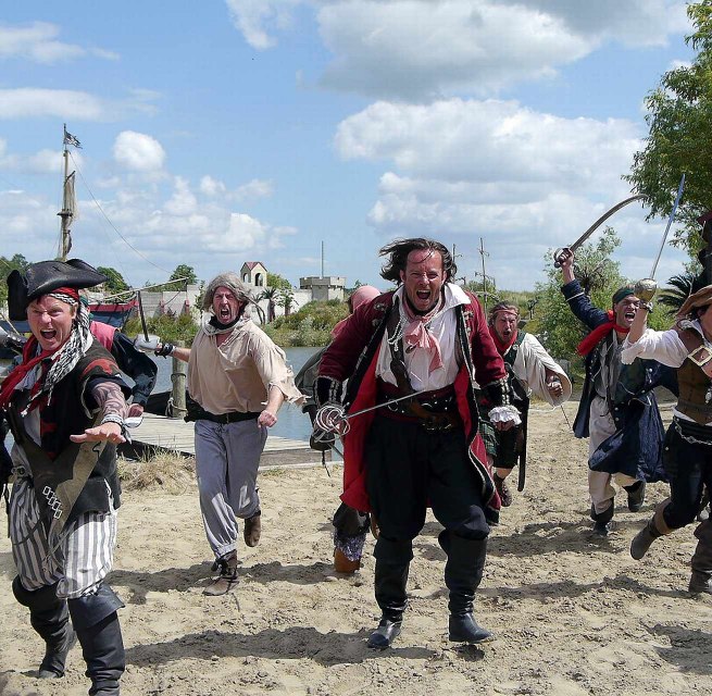 Kapitan Flint i jego załoga // &copy; Jan-Peter Pr&uuml;&szlig;en, Ralf Waidmann, Holger Glaner, Matthias Sievert