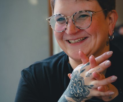 Dozentin Anne M&uuml;ller // &copy; Anne M&uuml;ller