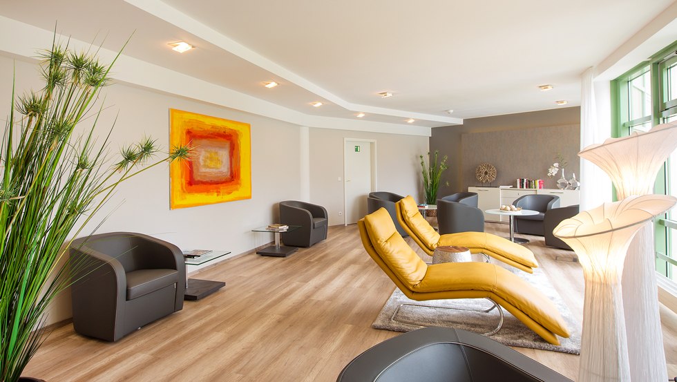 Ontspanningsruimte in de Limes Castle Clinic, © Limes Schlosskliniken AG