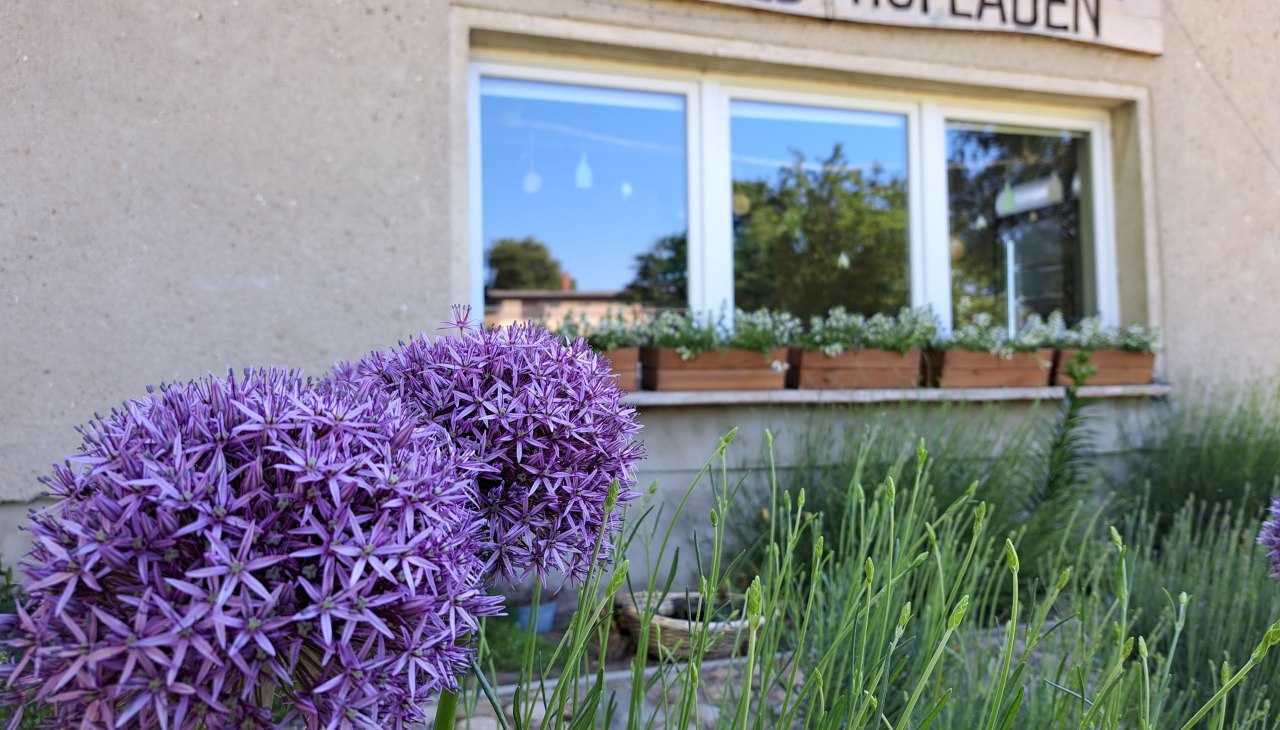 Boerderijwinkel bekijken, &copy; Sabrina Brodoch