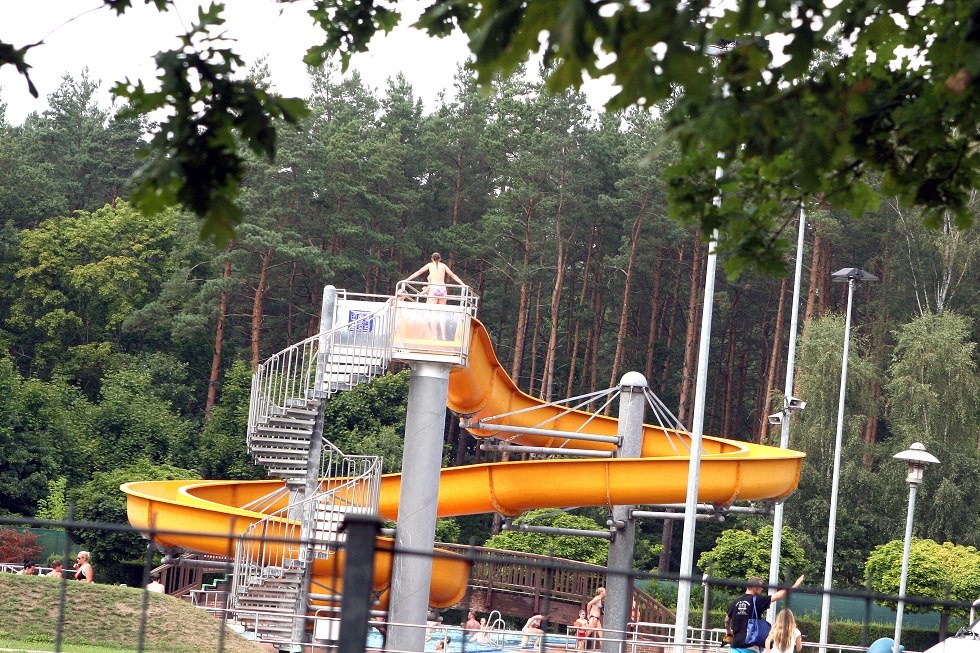 View of the water slide // &copy; Sabrina Wittkopf-Schade