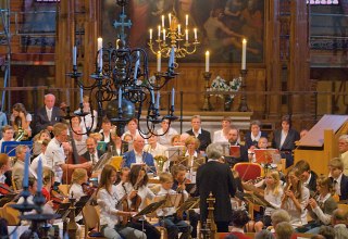 Concert in the church of St. Marien Plau am See // &copy; Hendrik Silbermann